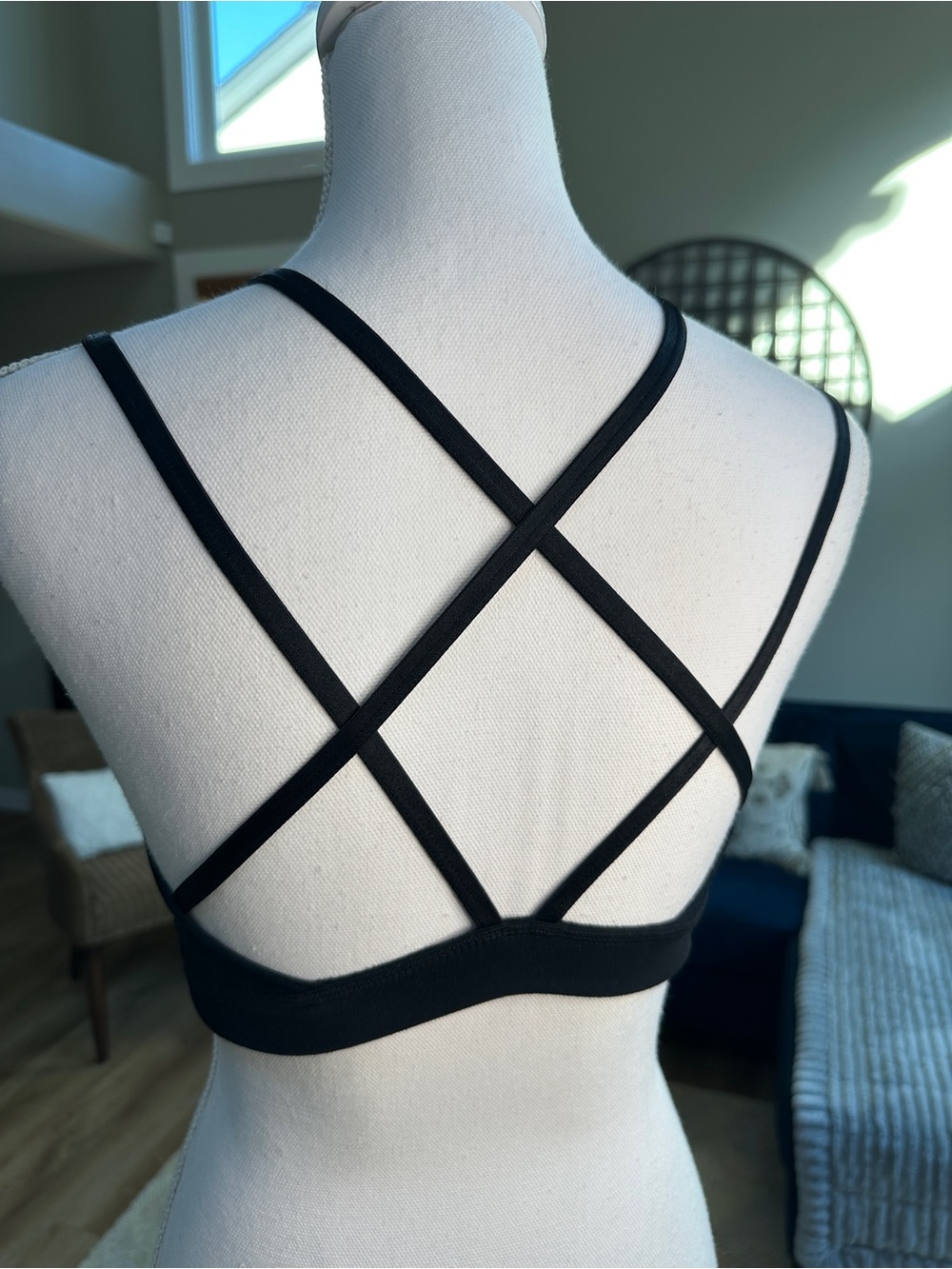Zella Very Strappy black sports bra - Picture 2 of 4